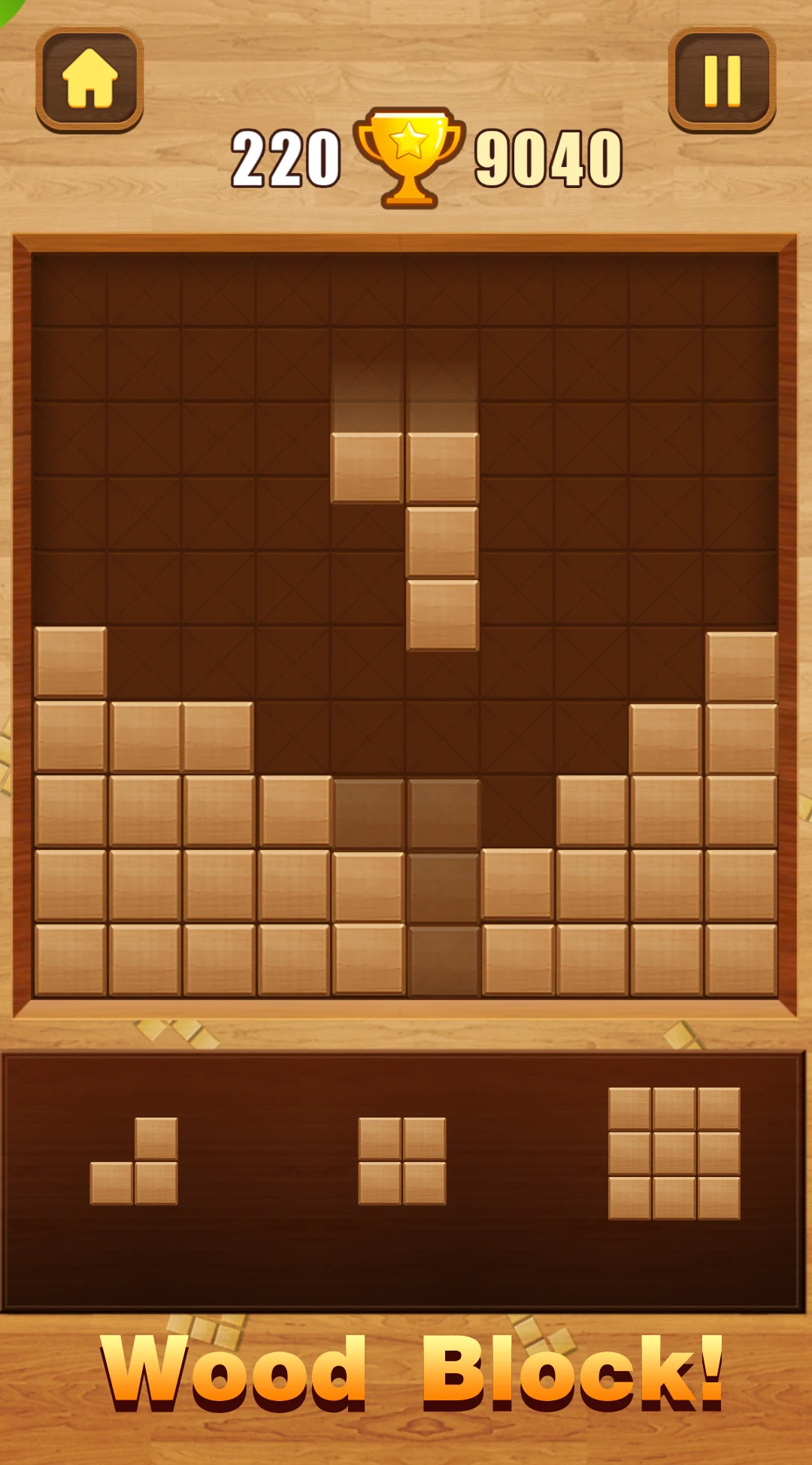 Wood Block Puzzle screenshot