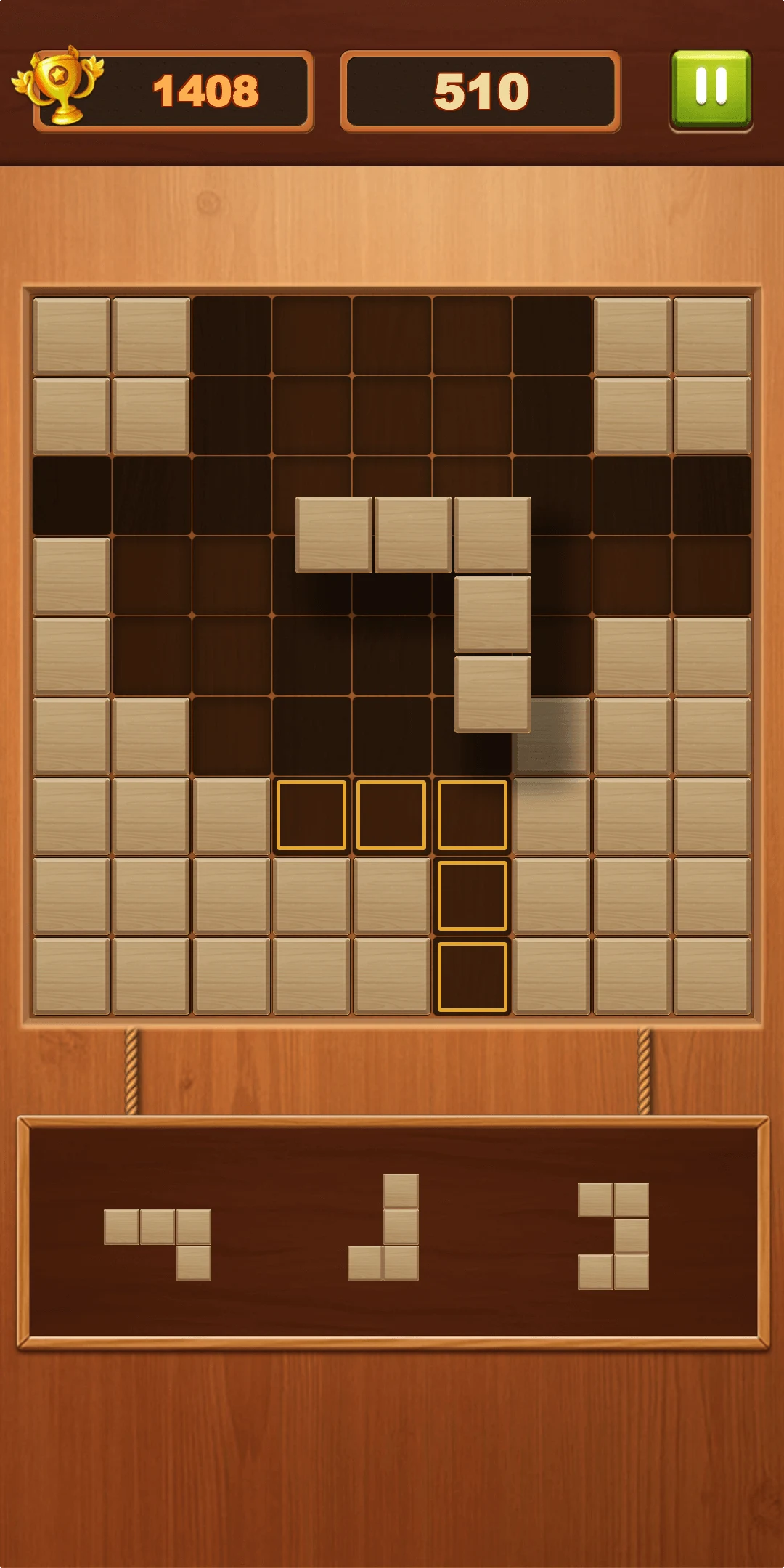 Wood Block Puzzle screenshot